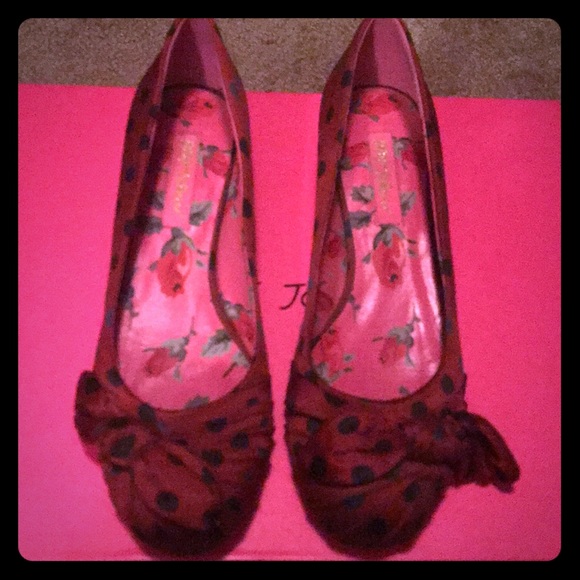 betsey johnson ladybug shoes
